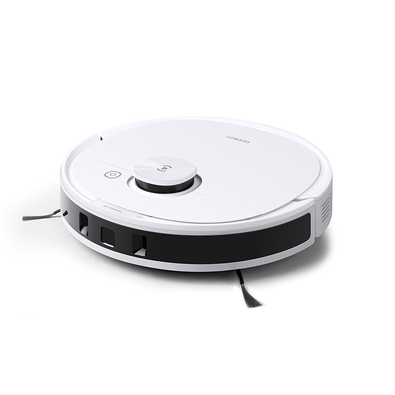 Ecovacs robottolmuimeja DEEBOT N8 PRO Wet&amp;Dry, operating time (max) 110 min, Lithium Ion, 3200 mAh, dust capacity 0.42 L, valge