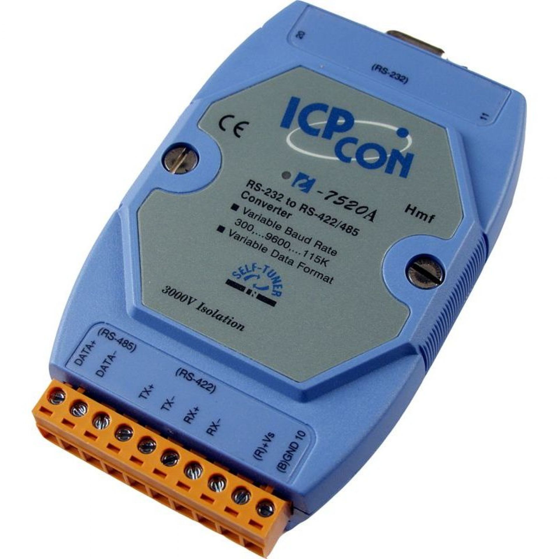 Isolated RS-232 to RS-422/485 converter I-7520A CR