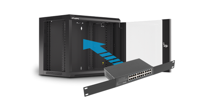 Lanberg unmanaged switch rack 19&quot; RSGE-24 24*1GB