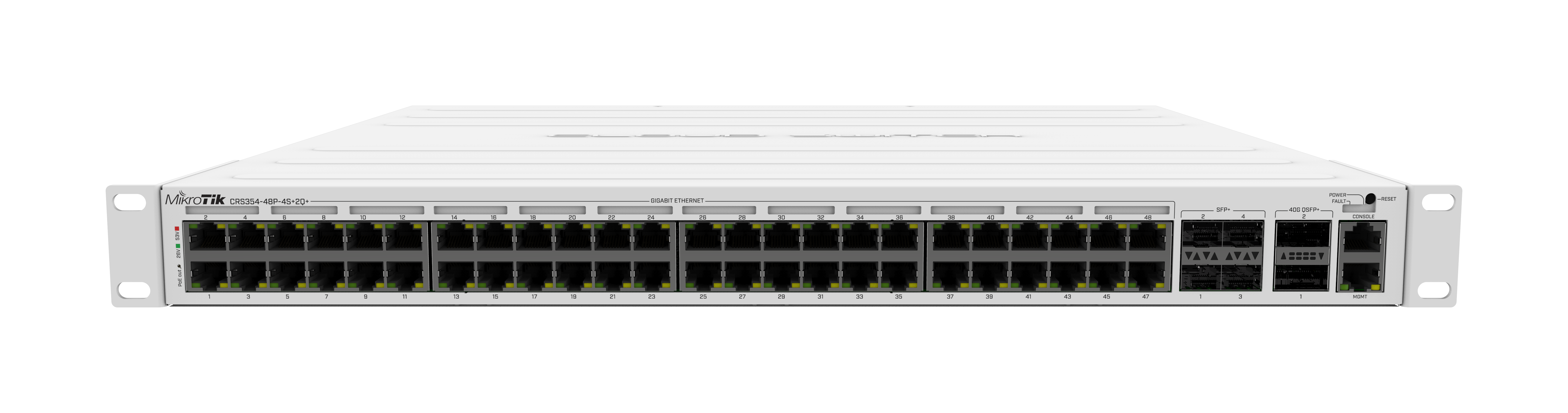 MikroTik switch 48*1G RJ45 PoE ports (700W PoE budget) &amp; 4*10G SFP+ ports