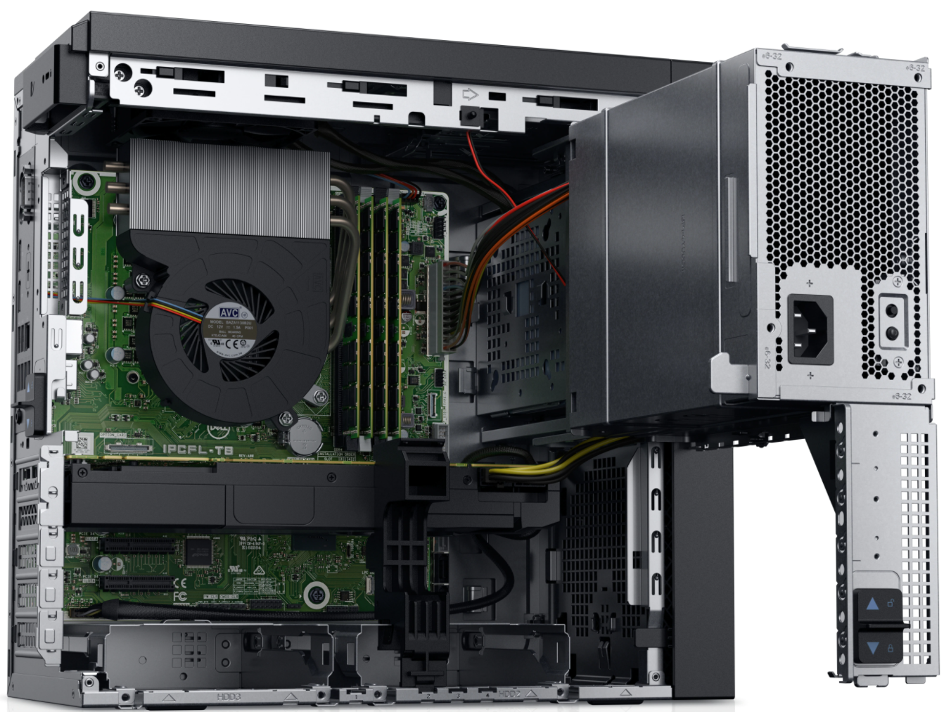 Dell PowerEdge T40 Minitower server Xeon E-2224G 3.5GHz, 8GB DDR4-SDRAM, 1TB SATA HDD 3.5&quot; (3 tk. max), DVD±RW, 1*Gbit Eth, 4*USB2.0, 5*USB3.2Gen1