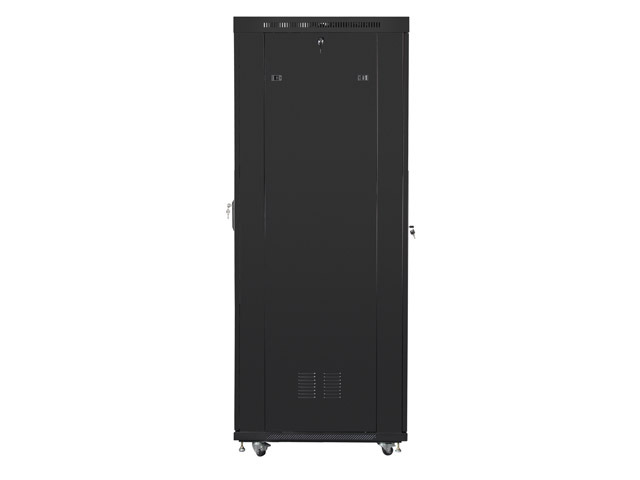 Lanberg 42U 19&quot; rack 800*1000 flat pack, with mesh door LCD, black