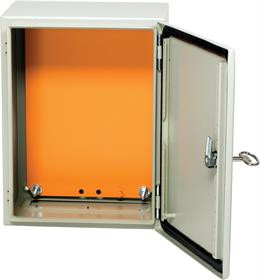 Toten lockable wall cabinet with cable access, 300*210*400mm, IP66