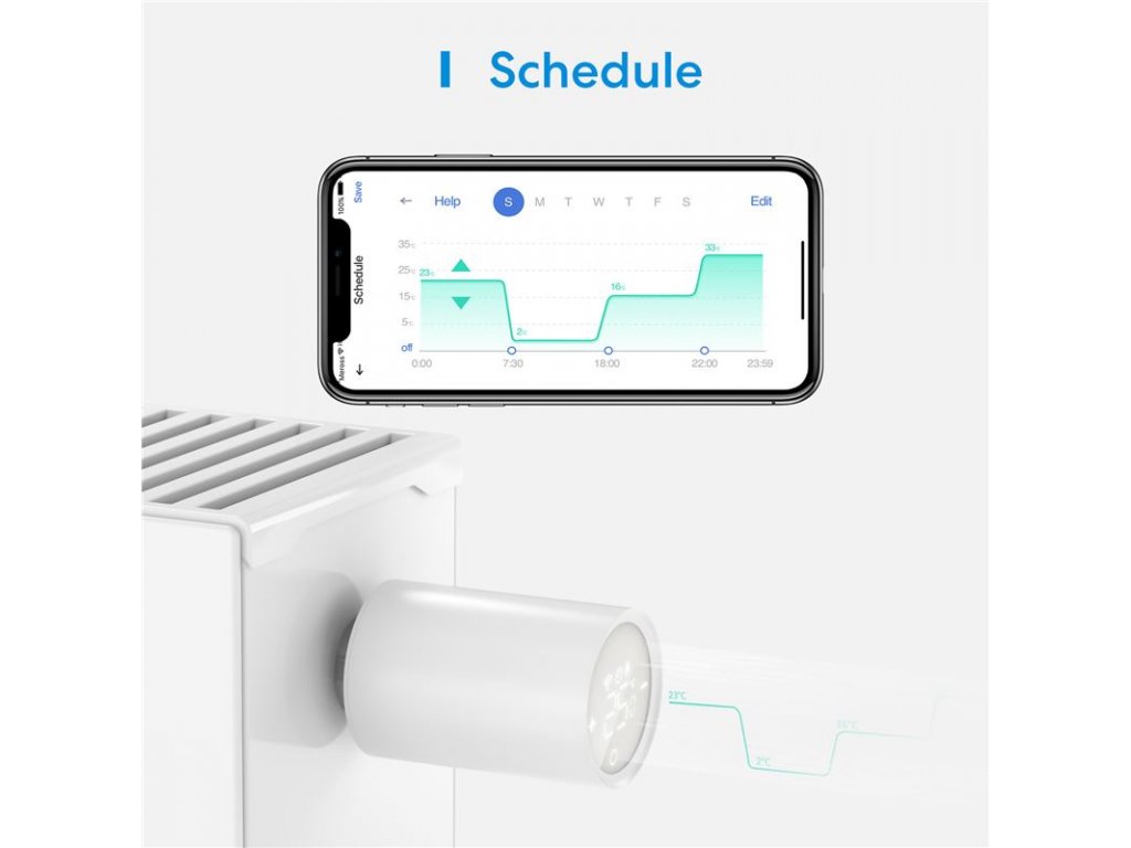 Meross smart radiator thermostat MTS150HHK