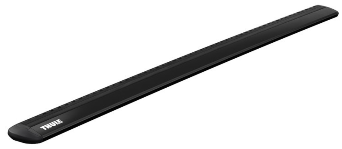 WingBar Evo katuseraami talad 150cm Thule 711520, 2 tk. komplektis, must