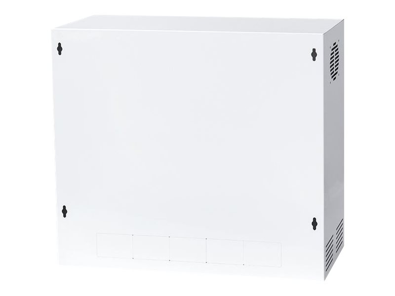 Netrack hanging cabinet V-Line rack 19&quot; 3U/180mm, white, metal door