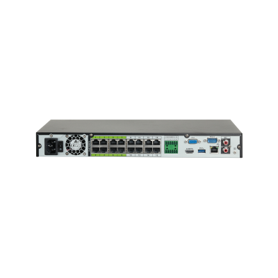 Dahua NVR5216-16P-I 16 kanaliga I seeria IP salvesti • 16PoE(ch 1-8 ePoE) 320Mbps (160Mbps when AI function enabled) 2HDD 1U