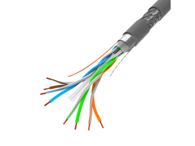 Lanberg LAN cable CAT.6 SFTP 305m solid Cu, grey CPR + Fluke passed