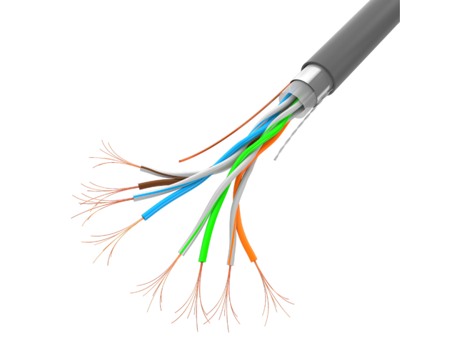 Lanberg LAN cable, FTP, 305m, stranded, CCA, grey