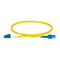 Lanview LC-SC Singlemode fibre cable duplex 10m OS2 9/125 LSZH