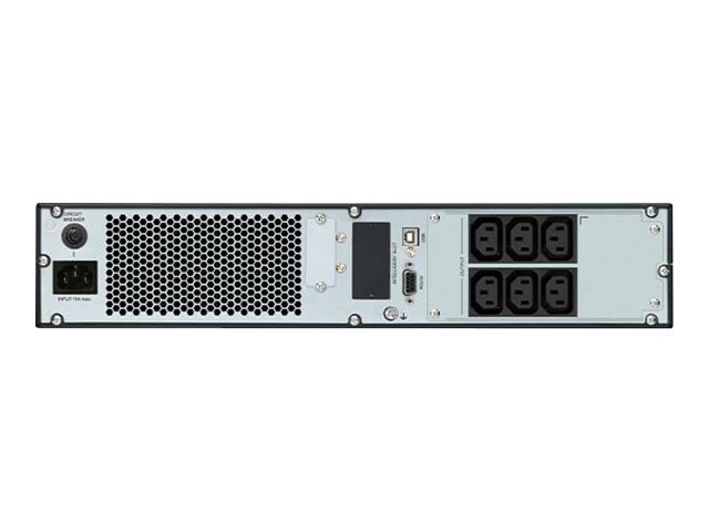 Vertiv GXT RT+ 1ph UPS 1.5kVA input plug IEC60320 C14 2U output – 230V output socket groups 6 C13