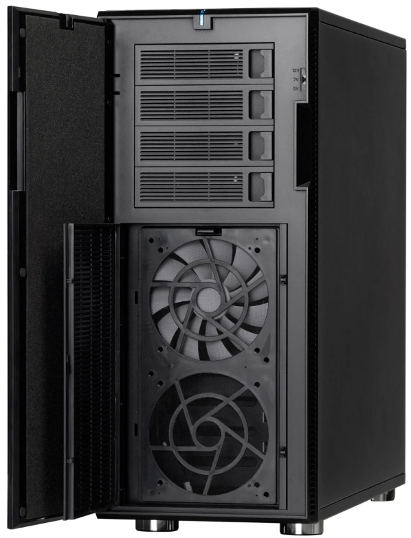 Fractal Design Define XL R2 black server case, E-ATX, no PSU