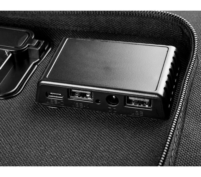 Neo Tools kaasaskantav päikesepaneel 140W, laadimiskontroller, 2*USB+USB Type C, IP64