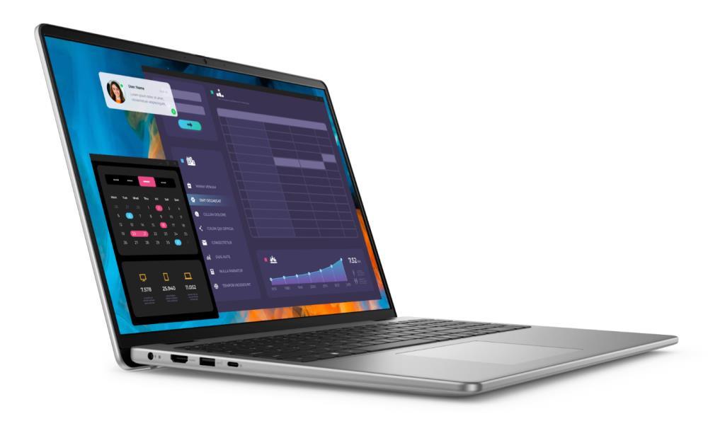 Dell Vostro 5640. 16&quot; 1920*1200, Core 5 120U/1400 MHz, 16GB RAM DDR55200 MHz, 1TB SSD, Intel integrated gGraphics, Eng, card reader SD, W11H, Titanium Grey, 1.87 kg