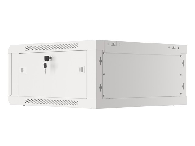 Lanberg wall-mounted rack 19&quot; demounted flat pack 4U/600*600mm, gray