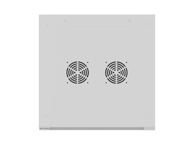 Lanberg 19&quot; wall-mount rack cabinet, 22U 600*600, glass door, grey, flat-pack