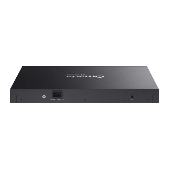 Omada Access 28-port Gigabit switch with 24-port PoE+