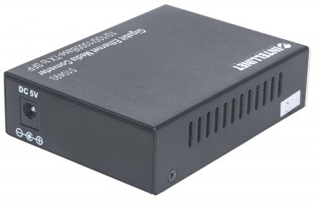 10/100/1000Base-TX Ethernet to SFP slot (empty) media converter