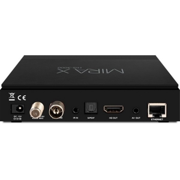 Amiko Mira X HiS-3000 combo, DVB-S2X DVB-T2/C IPTV HEVC