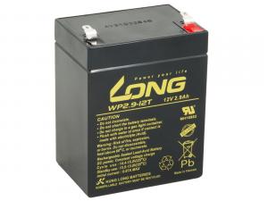 Long 12V 2.9Ah lead acid battery F1 (WP2.9-12T)