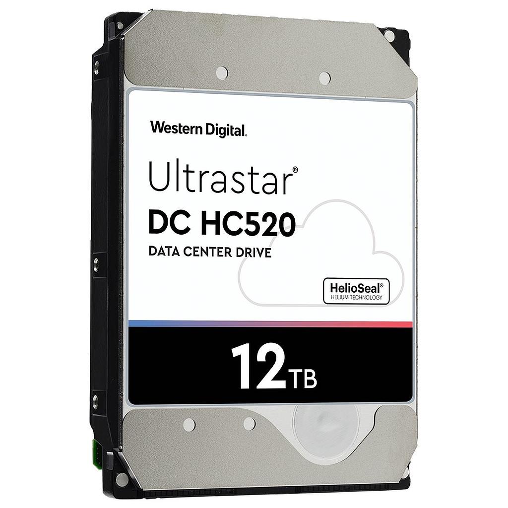 Western Digital Ultrastar DC 3.5" server HDD HE12, 12TB, 256MB cache, 7200 rpm, SATA 6Gb/s, 512E