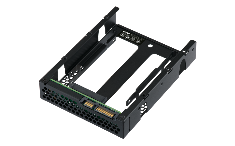 QNAP dual 2.5" SATA SSD to 3.5" SATA RAID adapter converter, with RAID support for PC &amp; NAS