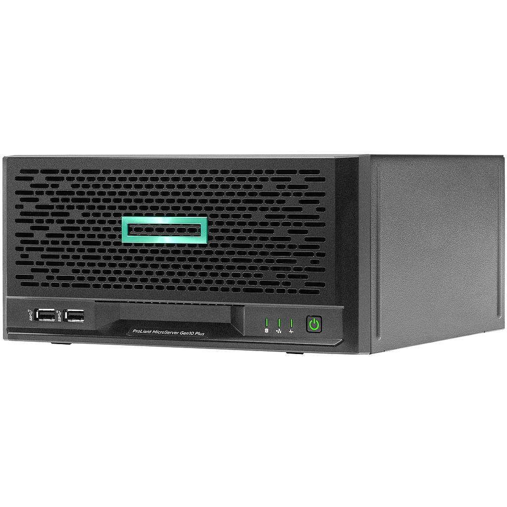 HPE MicroServer Intel Xeon E-2314 (2.8GHz, 8MB), 16GB (1*16GB) DDR4, 4LFF-NHP, Intel VROC SATA SW RAID, 180W external PS