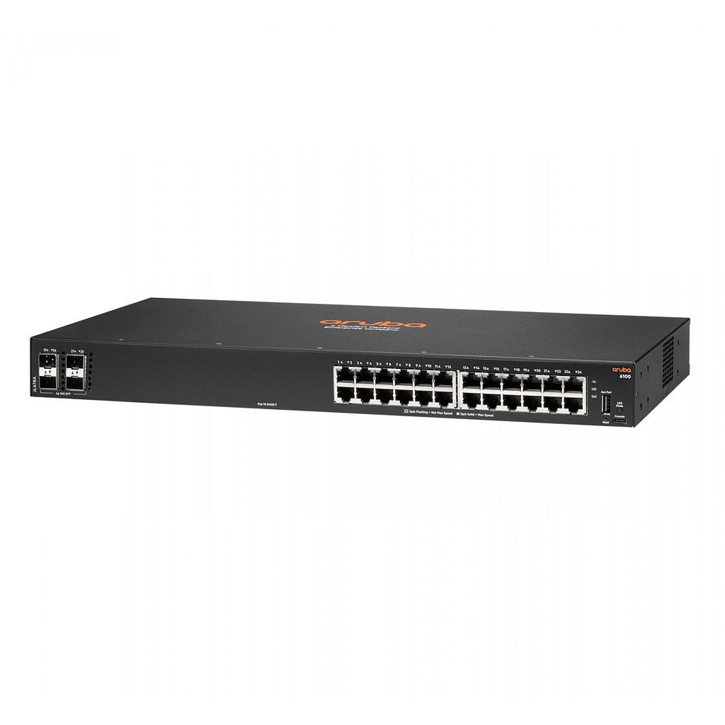 HPE Aruba 6100 24G 4SFP+ switch