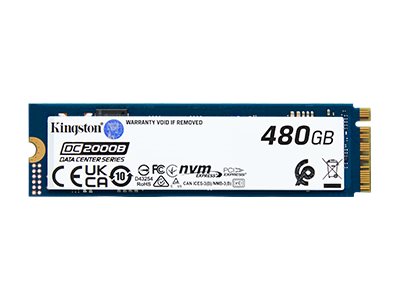 Kingston data center SSD DC2000B, 480GB, M.2, PCIe 4.0 x4 NVMe
