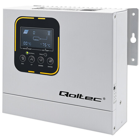 Qoltec solar inverter for water heating ECO solar boost, MPPT, bypass, LCD, 4kW