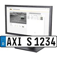 Axis license plate verifier for freeflow traffic up to 45mph, 1-license