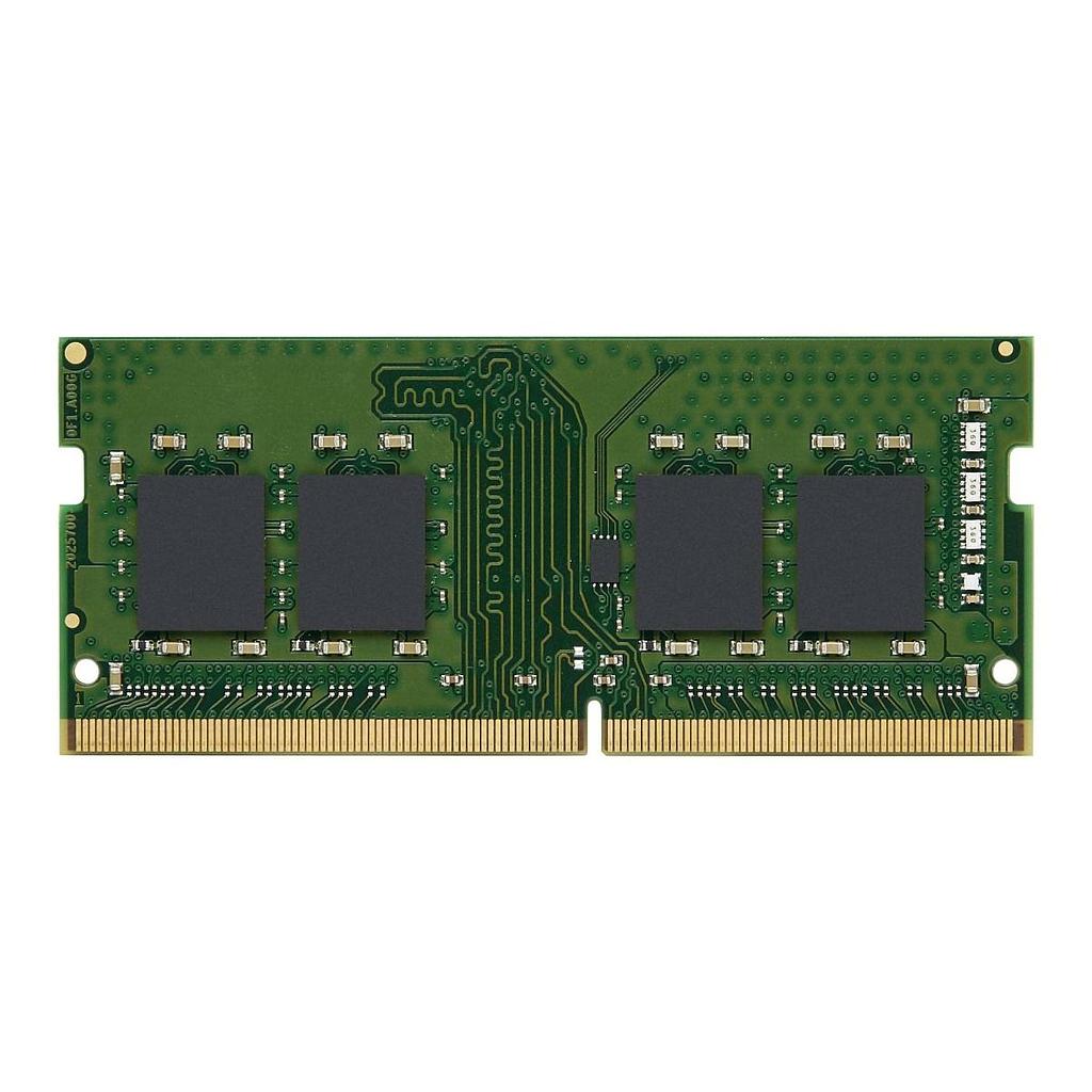 Kingston notebook memory 8GB 1Rx8 1G x 64-Bit, DDR4-3200 CL22 260-pin SODIMM