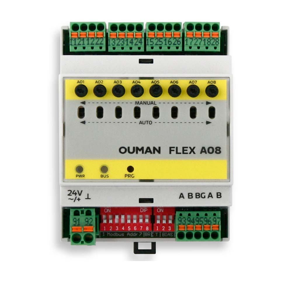 Ouman FLEX AO8 universal output module
