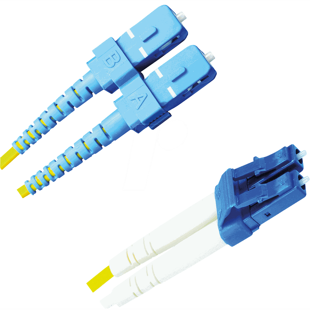 LC-SC SM OS1/OS2 duplex, 1 m - 09/125 µm