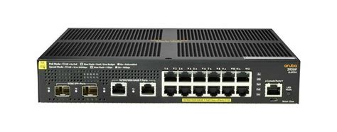 HPE Aruba 2930F 12G PoE+ switch
