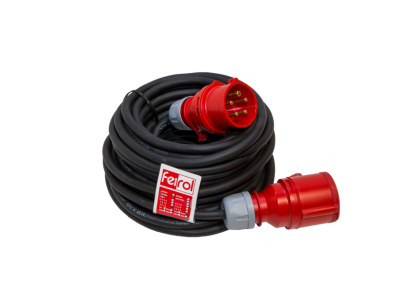 Jõuühenduskaabel H07RN-F 5G2.5 20M 16A 5P 400V IP44