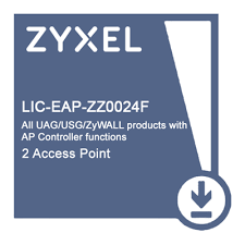 LIC-EAP,E-iCard 2 AP license for Unified Security Gateway and VPN Firewall (all UAG/USG/ZyWALL products with AP Controller functions)