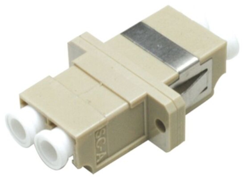 FO adapter multimode LC duplex beez