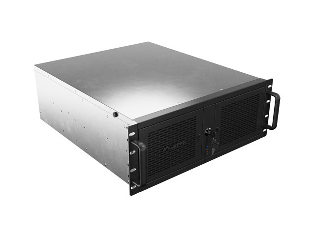 Lanberg 19&quot; 4U rackmount server chassis ATX 520/12, black