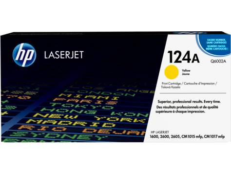 HP Color LaserJet Q6002A kollane printerikassett