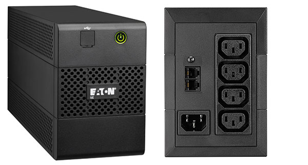 Eaton 5E 850VA/480W line-interactive UPS USB 230V