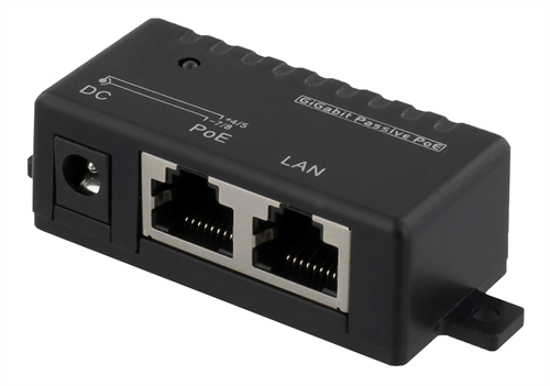 Gigabit PoE injector PoE/PoE+, 10/100/1000Mbps, 48W, must