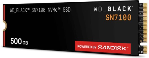 WD_Sandisk black SN7100 500GB NVMe SSD
