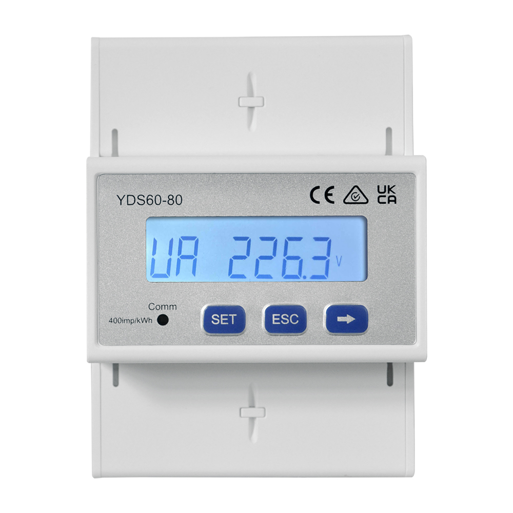 Huawei Instruments 3-phase intelligent power collector, RS-485 communication, 3-channel voltage/current detection built-in, 80A CT SmartPS-80AI-T0 DTSU666-HW