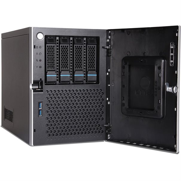 Towerserver mini G5, Xeon E-2324G, 32GB ECC RAM, 2*960GB SATA SSD RAID1, 4*3.5"/2.5" bays, 2*1 GbE (RJ-45), 450W PSU, Windows Server 2025 Standard