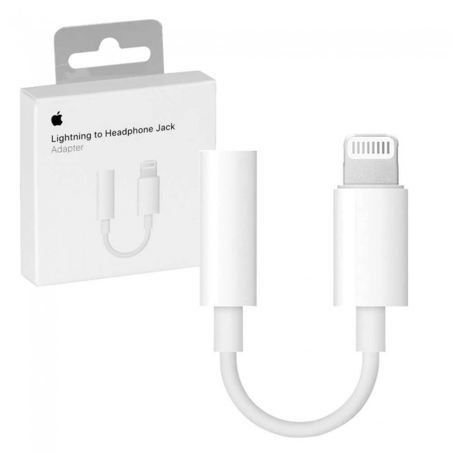 Apple lightning to 3.5mm headphone jack adapter