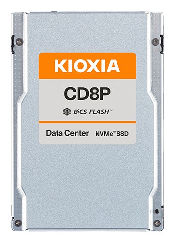 Kioxia CD8P-R 7.68 TB 2.5" PCI Express 5.0 NVMe BiCS flash TLC