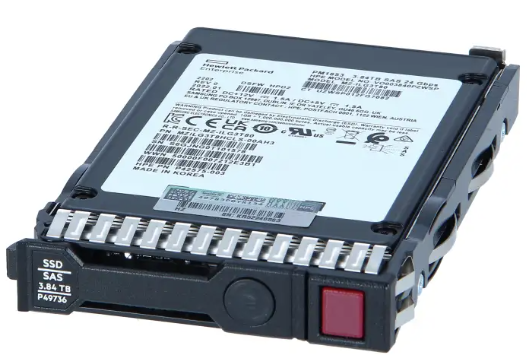 HPE 3.84TB hot swap 2.5" SFF, SAS 12Gb/s, multi vendor
