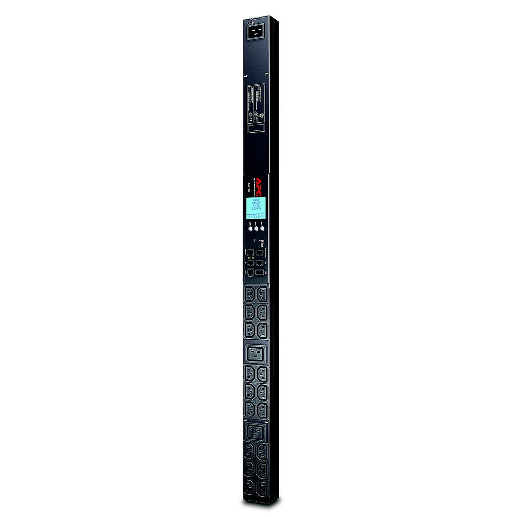 Rack PDU 2G, metered, zeroU, 16A, 230V, (18) C13 &amp; (2) C19, IEC309 cord