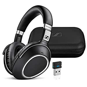 Sennheiser MB 660 MS - dual-sided, dual-connectivity, wireless, Bluetooth, adaptive ANC over-ear headset | for desk/cell phone &amp; softphone/PC connection | Skype for Business certified (must)